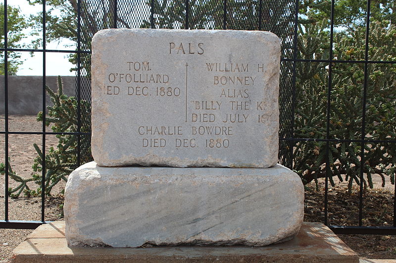 Headstone of Billy the Kid