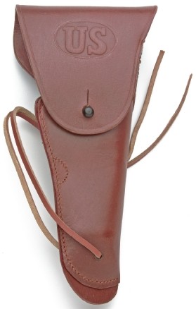 U.S. Holster for M1911 .45  pistol, brown leather