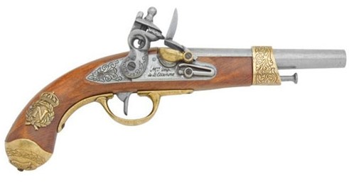 Napoleon's Personal Traveling Flintlock Pistol Replica