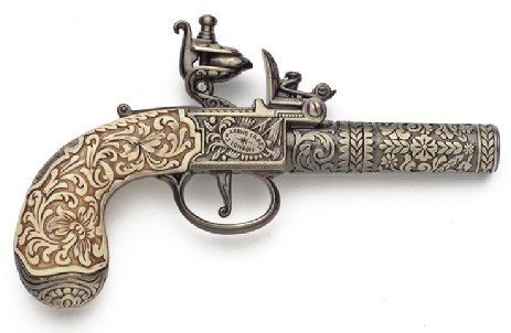 1795 K & B London Pocket Pistol Replica