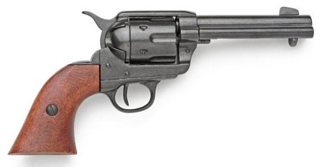 1886 Colt .45 Peacemaker,black, wood grips
