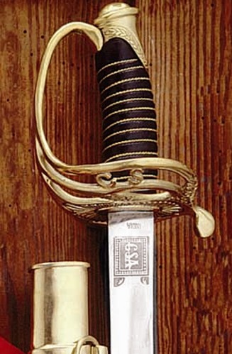 Close-up General Joe Shelby Officer Cavalry Saber