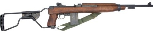 1944 M1A1 carbine, folding stock, OD sling.