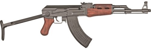 AK-47 Tactical Assault Rifle replica, folding metal stock
