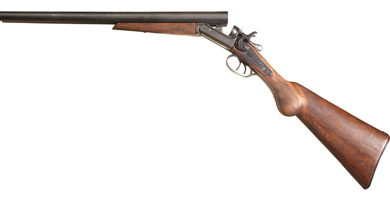 Cpach Gun double-barrel shotfun replica.