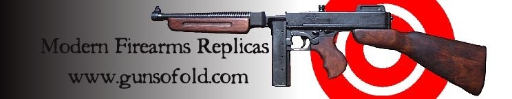 www.gunsofold.com modern replica firearms page heading.