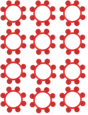 8-shot ring caps, package of 12 (96 caps)
