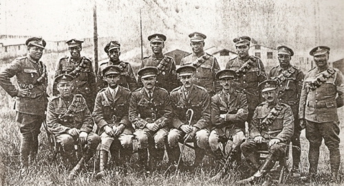 British Officers of the Royal Garrison Artillery